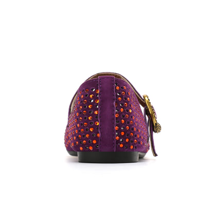 Mini Mayfair Ballet Flat  - Big Kid Deep Purple