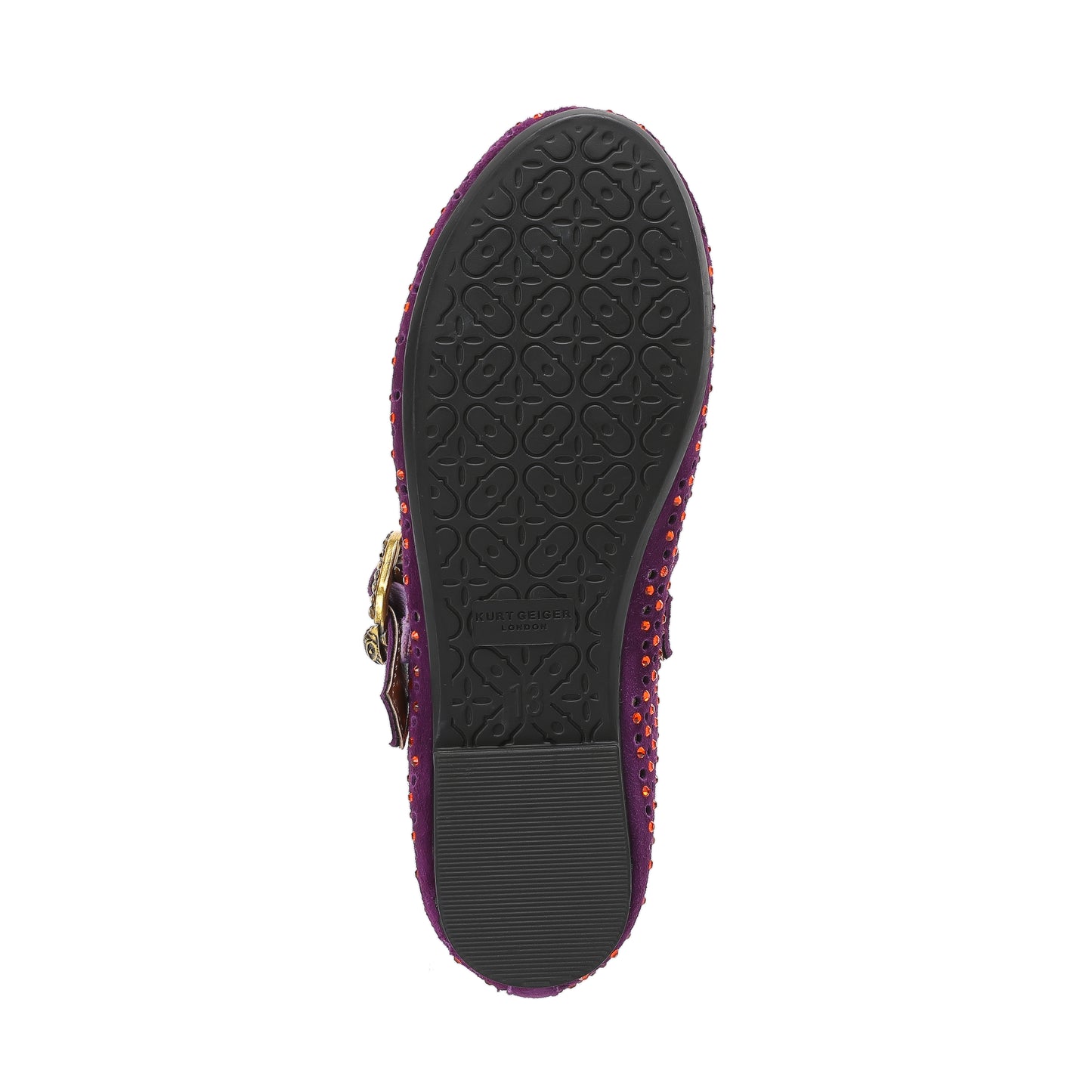 Mini Mayfair Ballet Flat  - Big Kid Deep Purple