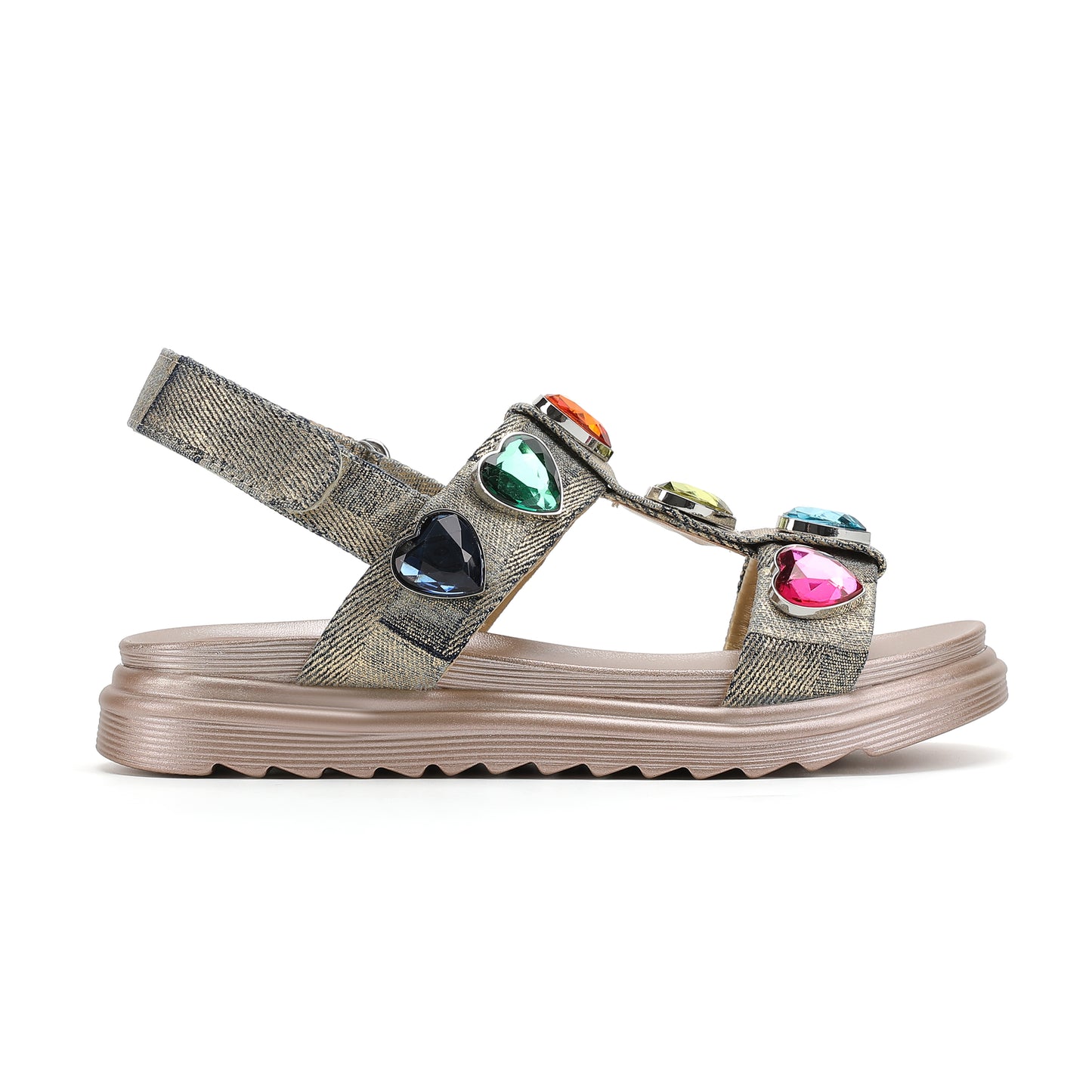 ギュパール Kurt Geiger Mini Orson Hearts Sandal | Big Kid's | Stride Rite