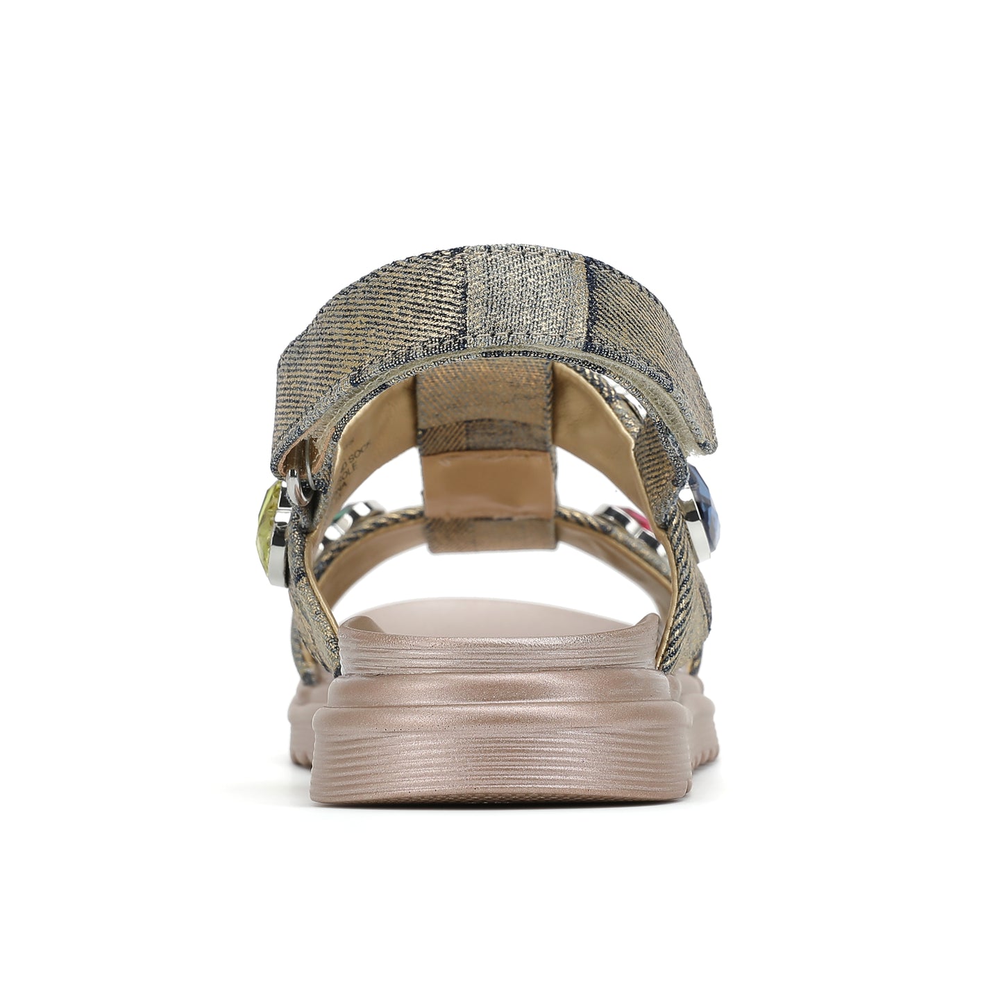 Mini Orson Hearts Sandal  - Big Kid Gold