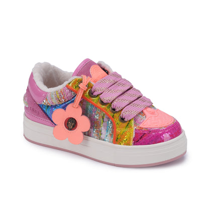 Mini Southbank Tag Sneaker - Big Kid Pink Multi
