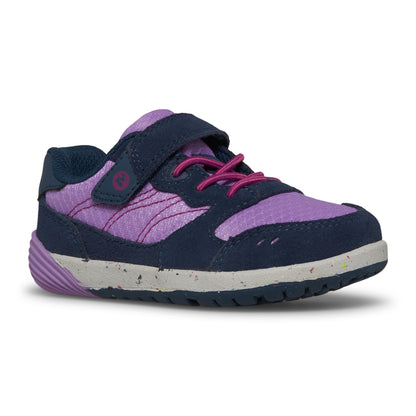 Bare Steps™ A83 Sneaker - Little Kid Navy/Purple