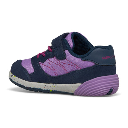 Bare Steps™ A83 Sneaker - Little Kid Navy/Purple