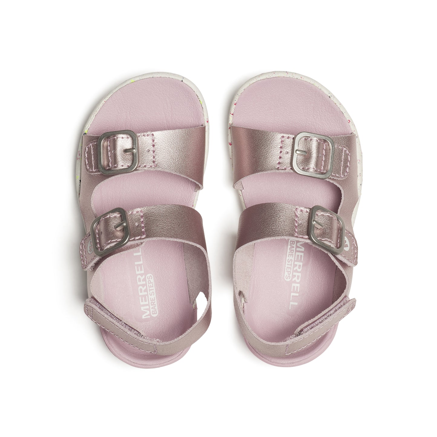 Bare Steps™ Sandal - Little Kid Lilac/Metallic