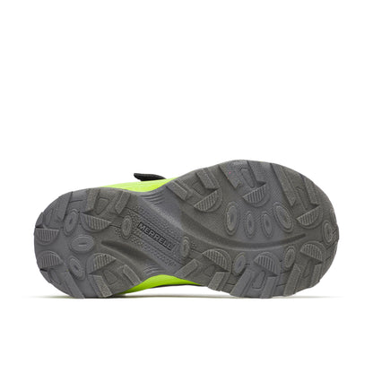 Moab Speed 2 Low A/C Jr Waterproof Sneaker - Little Kid Grey/Black/Citron