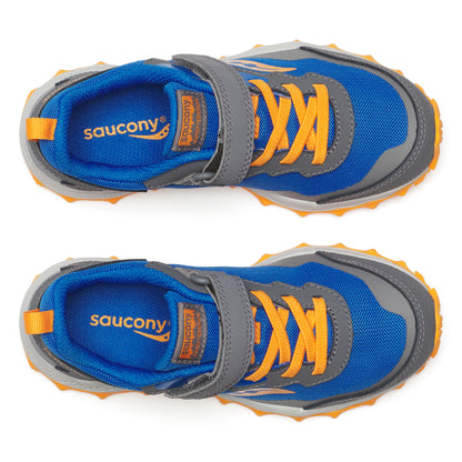 Peregrine KDZ A/C Shield Sneaker - Big Kid Blue/Orange