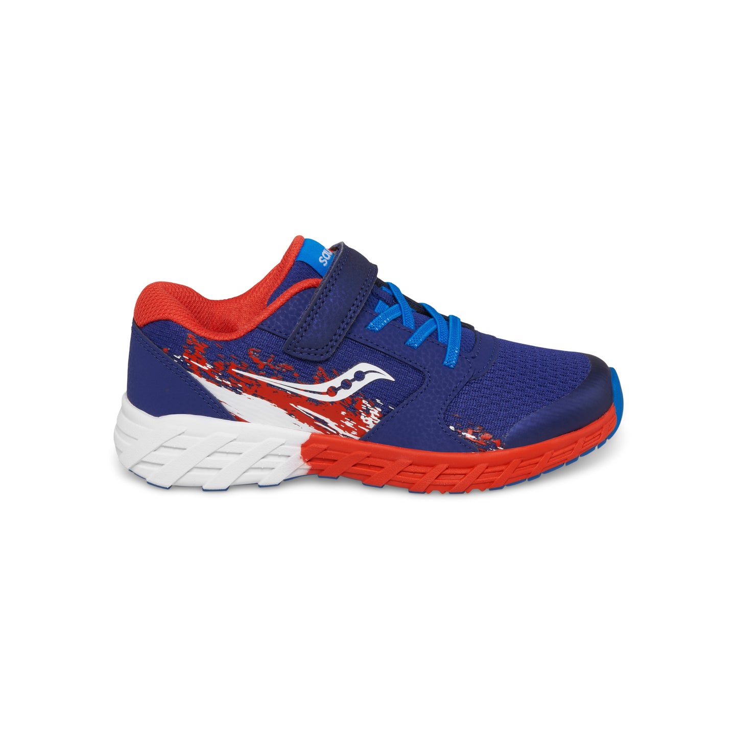 Wind A/C 2.0 Sneaker - Big Kid Navy/Red/White