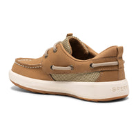 Fairwater Plushwave Boat Shoe - Big Kid Tan
