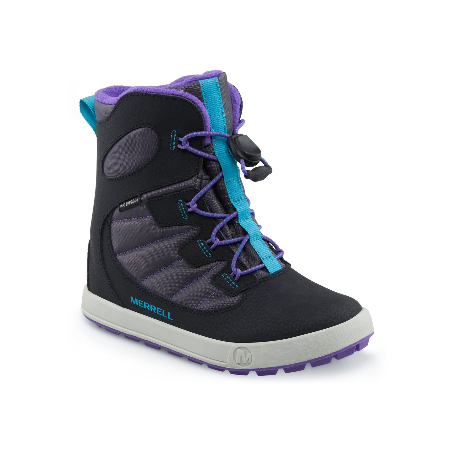 Snow Bank 4.0 Waterproof Boot Black/Purple/Turquoise