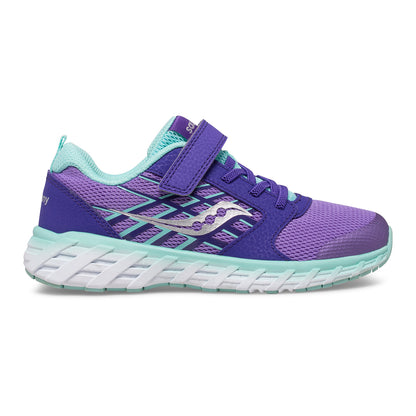 Wind A/C 2.0 Sneaker - Big Kid Purple/Turquoise