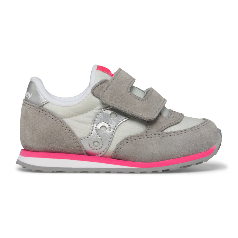 Saucony Kids Saucony Originals Baby Jazz Hl Sneaker, Grey/Silver