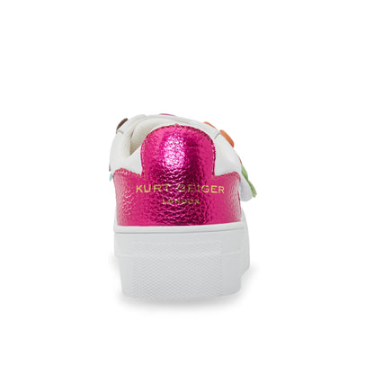 Mini Flower Petal Sneaker - Little Kid White/Multi
