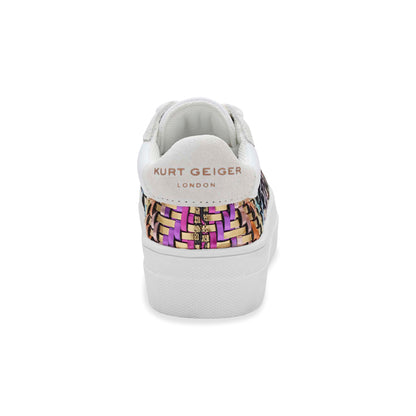 Mini Kensington Sneaker - Little Kid White/Gold