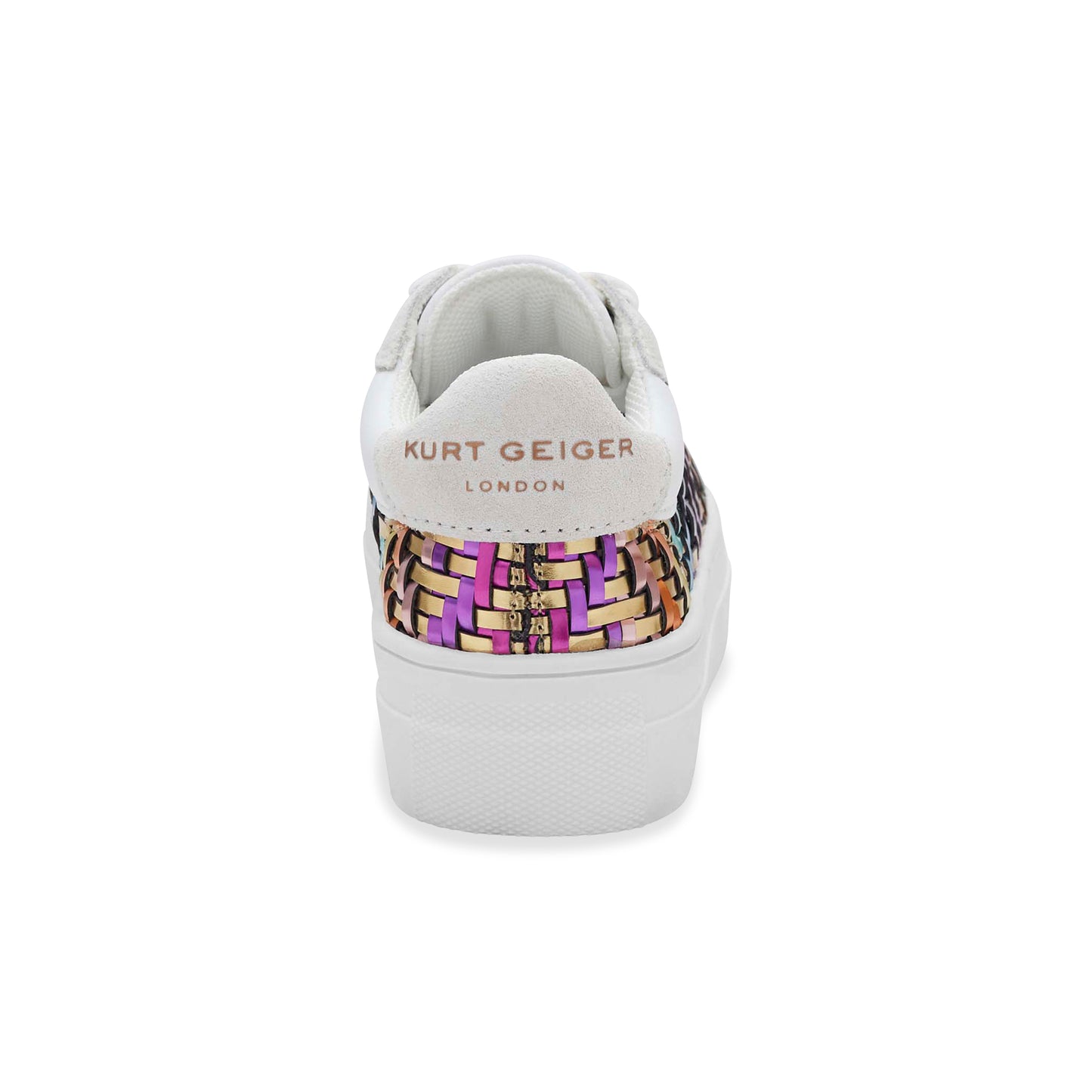 Mini Kensington Sneaker - Little Kid White/Gold