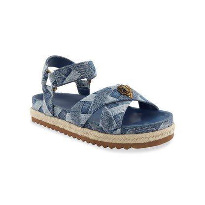 Mini Kensington Espadrille Sandal - Little Kid Denim