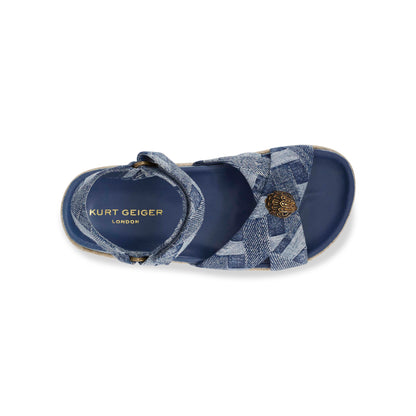 Mini Kensington Espadrille Sandal - Little Kid Denim