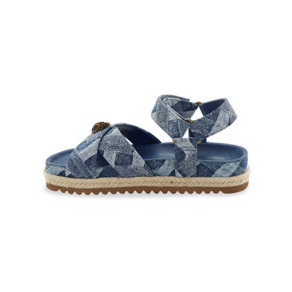 Mini Kensington Espadrille Sandal - Little Kid Denim