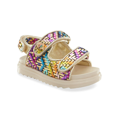 Mini Orson Sandal - Little Kid Gold Multi