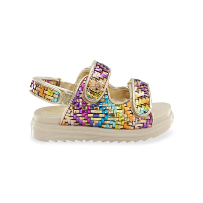 Mini Orson Sandal - Little Kid Gold Multi