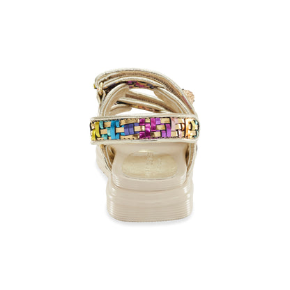 Mini Orson Sandal - Little Kid Gold Multi