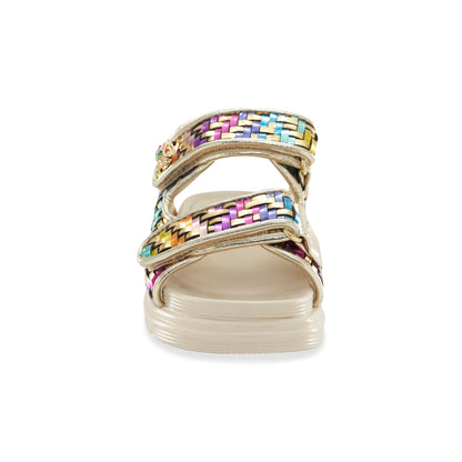 Mini Orson Sandal - Little Kid Gold Multi