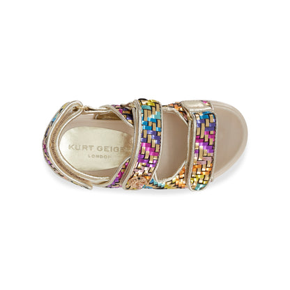 Mini Orson Sandal - Little Kid Gold Multi