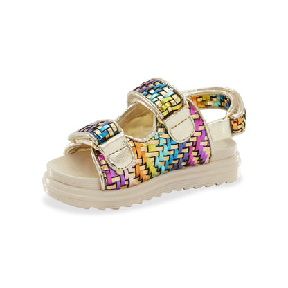 Mini Orson Sandal - Little Kid Gold Multi