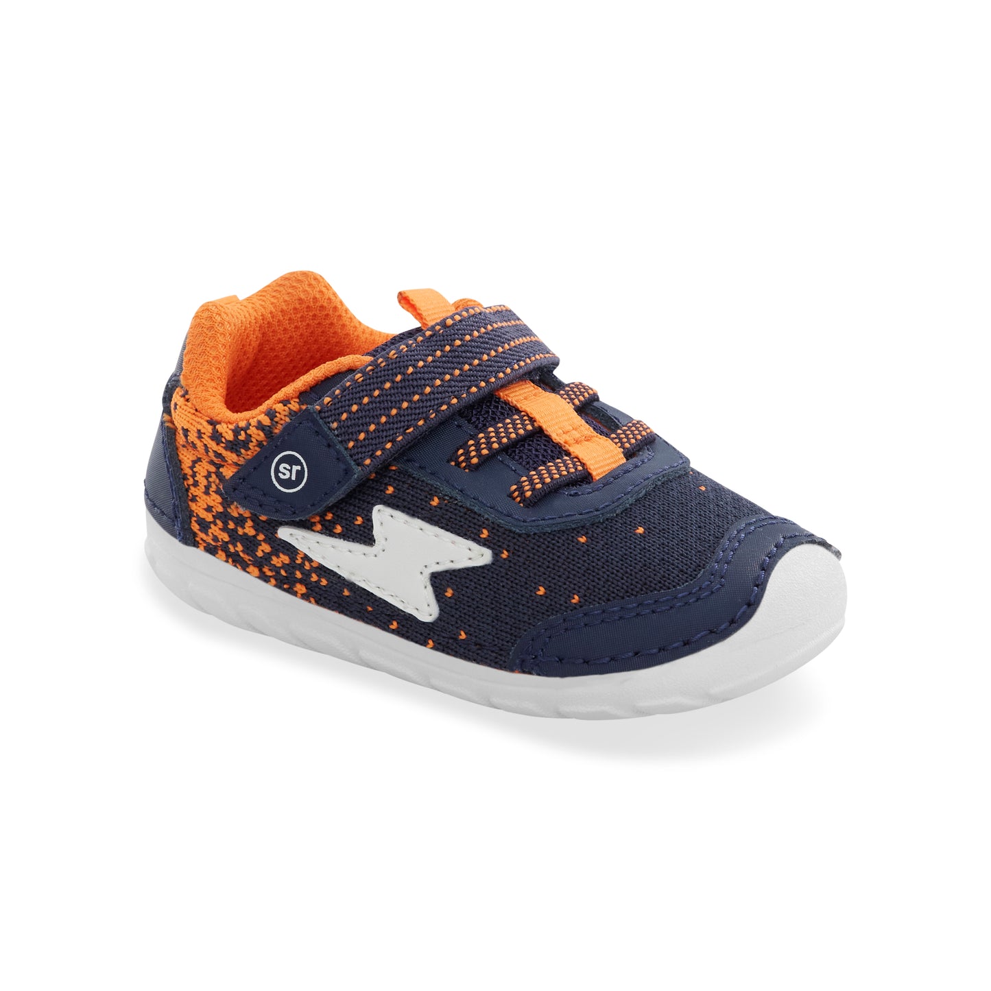 Zips Runner Sneaker Navy Orange