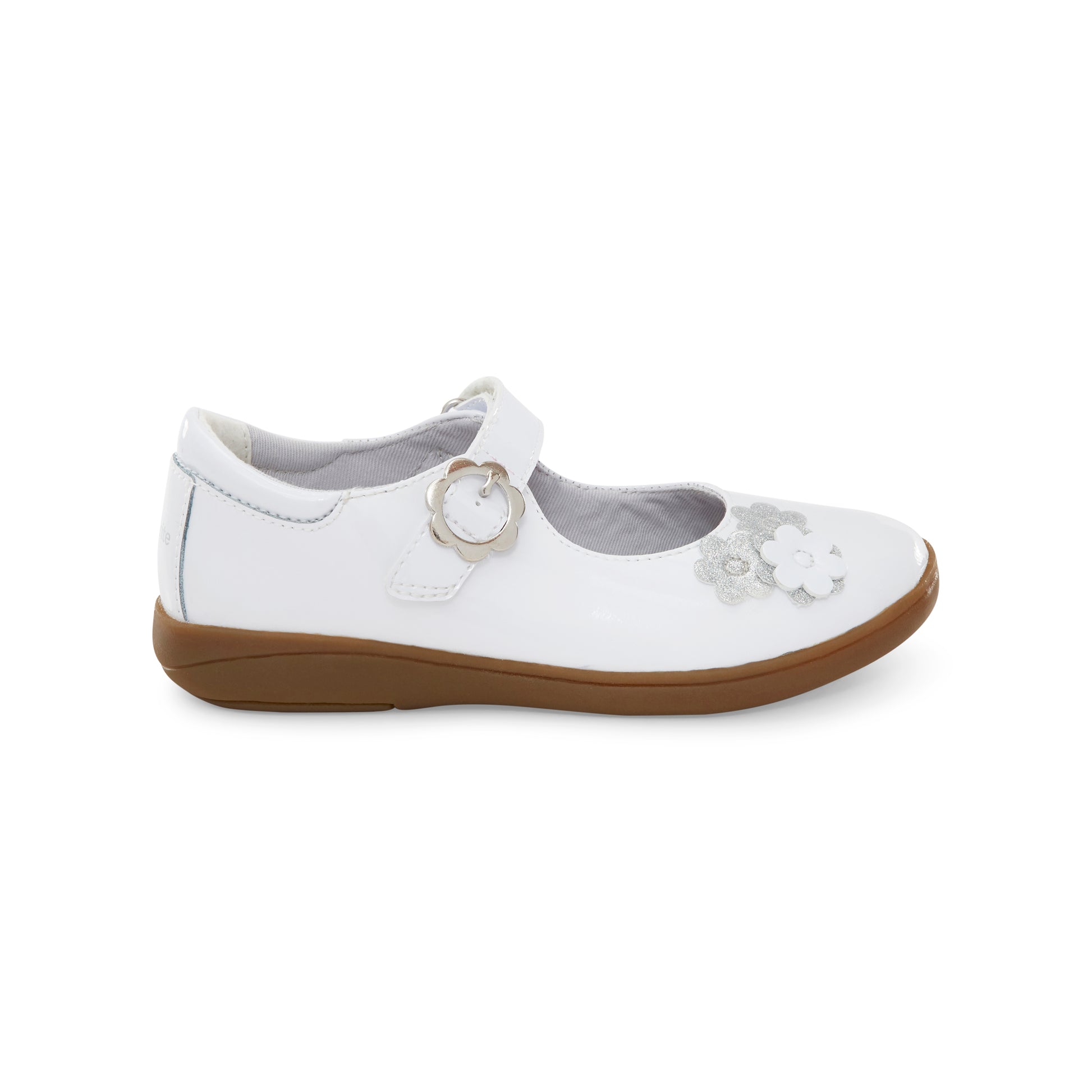 Stride Rite Holly Mary Jane - Big Kid White Patent Stride Rite Holly Mary Jane - Big Kid White Patent