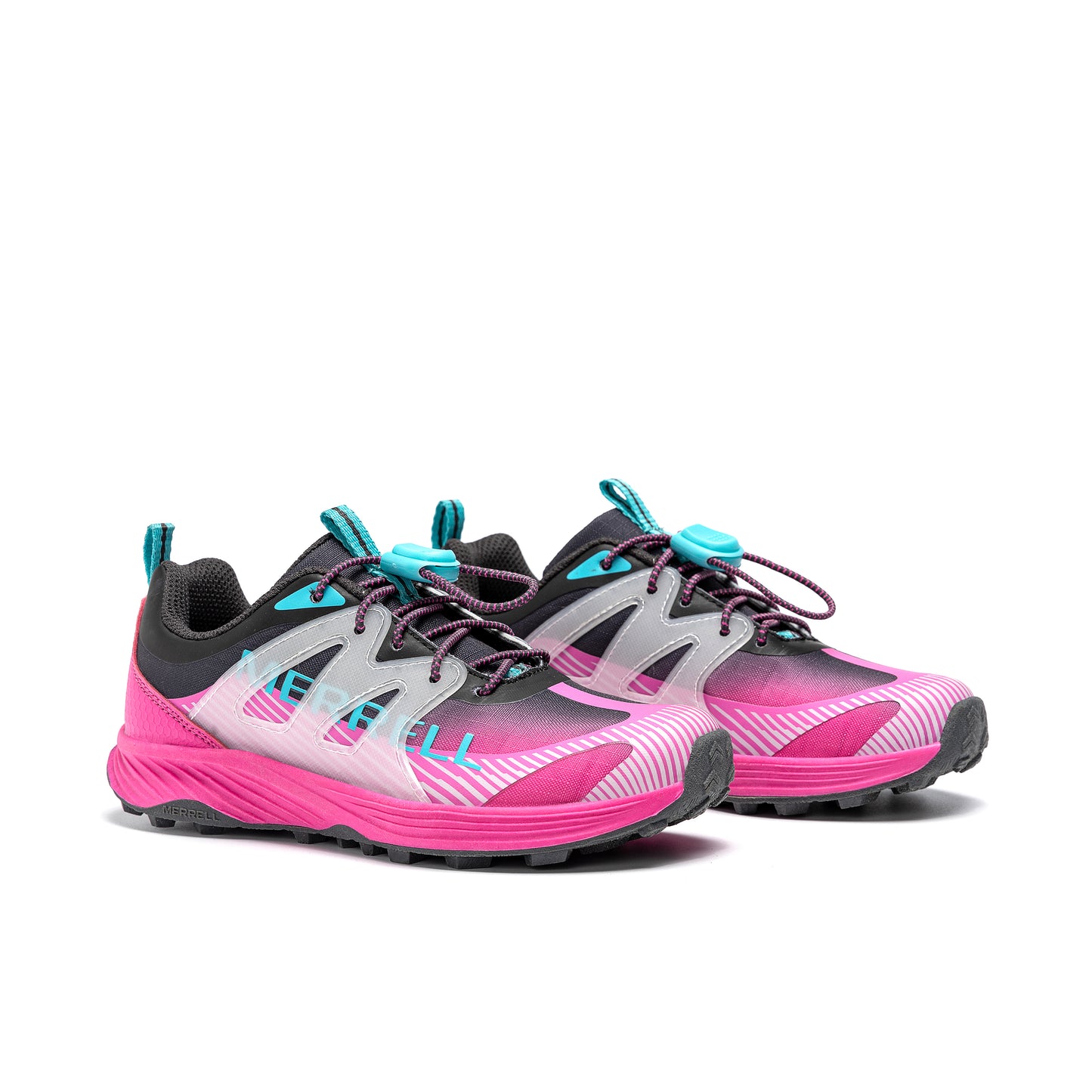Agility Peak KDZ Sneaker - Big Kid Charcoal/Pink