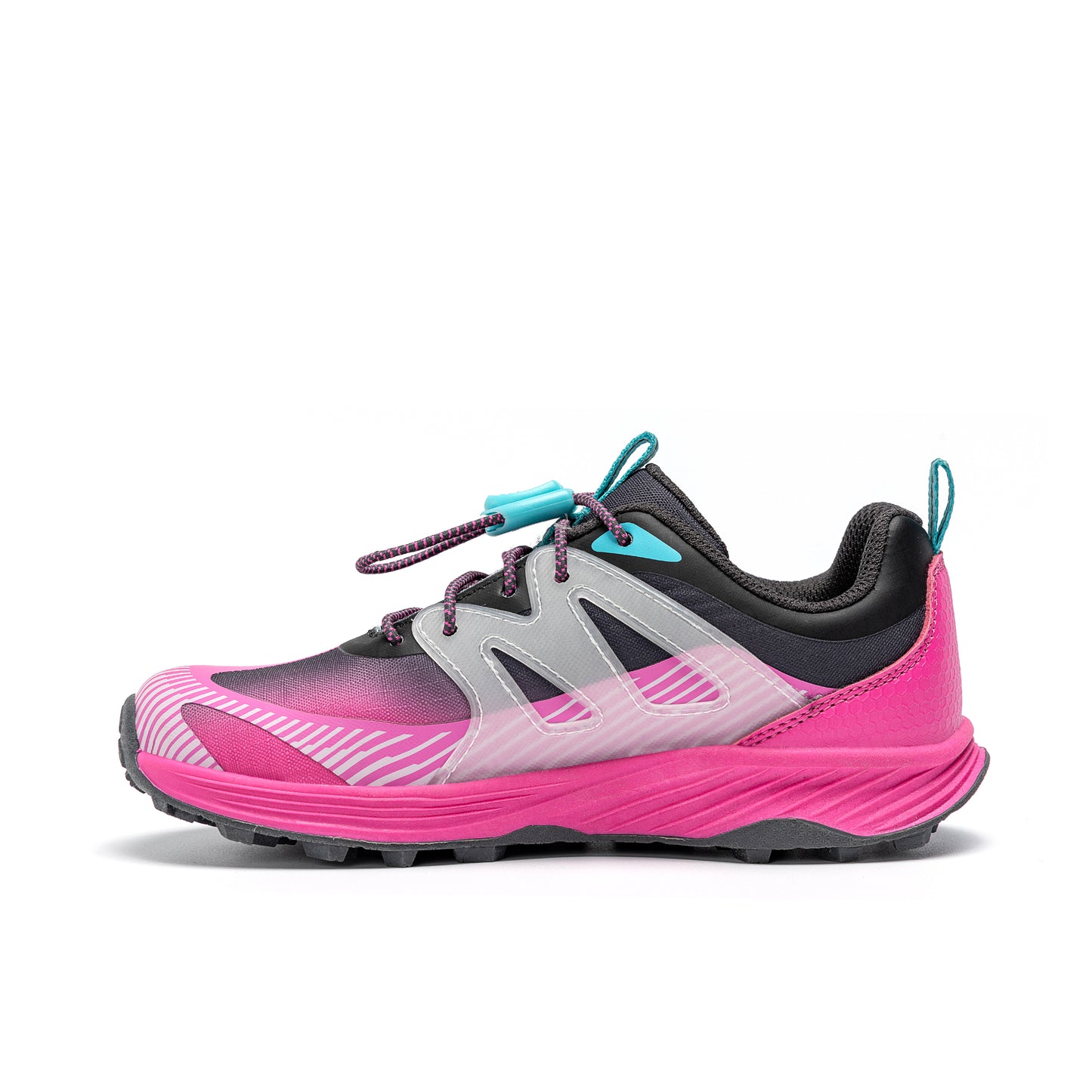 Agility Peak KDZ Sneaker - Big Kid Charcoal/Pink
