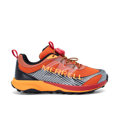 Agility Peak KDZ Sneaker - Big Kid Deep Orange/Black