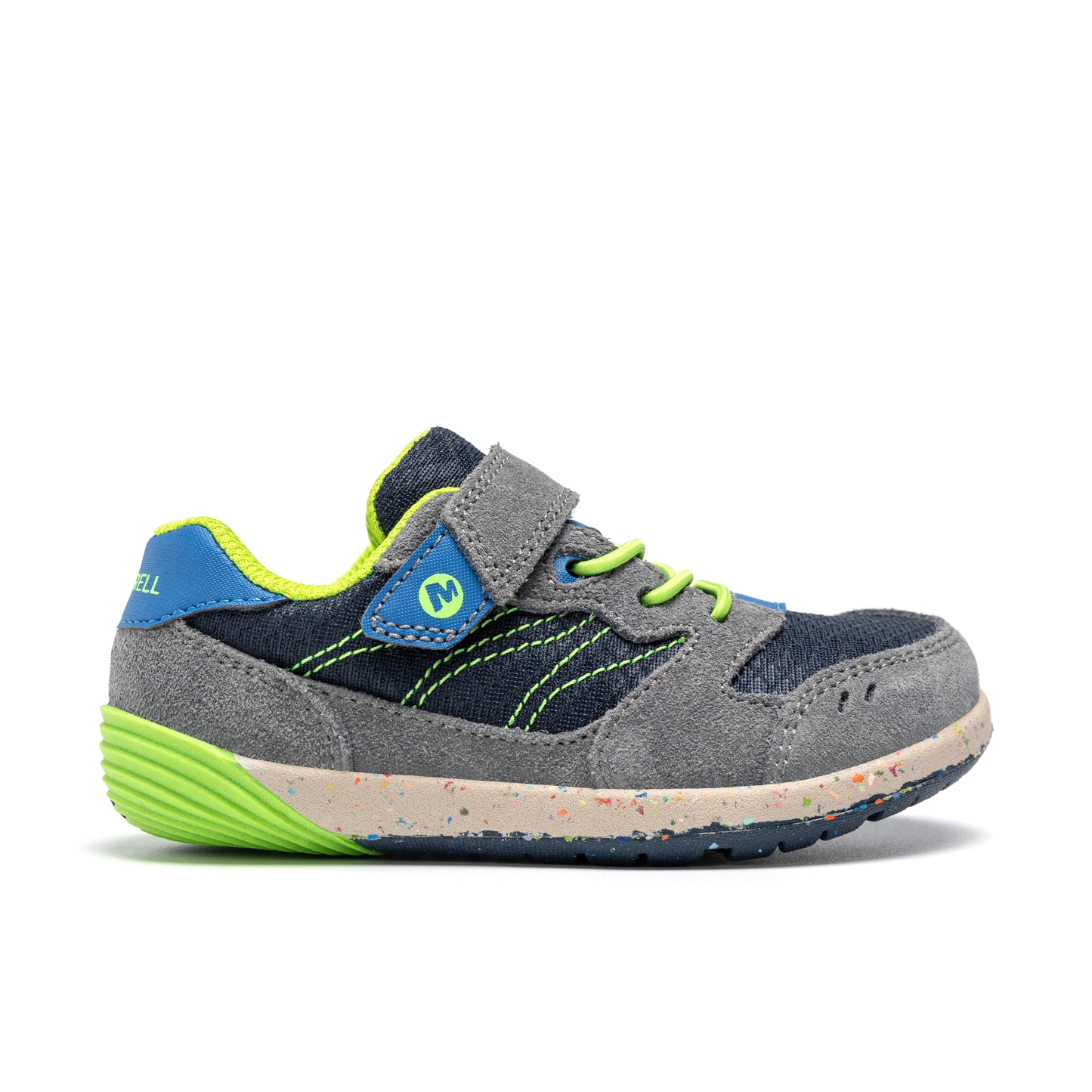 Bare Steps™ A83 Sneaker - Little Kid Navy/Green