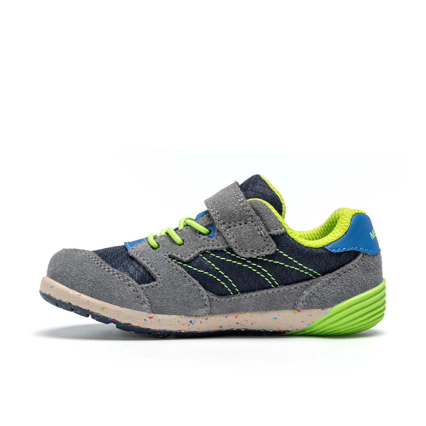 Bare Steps™ A83 Sneaker - Little Kid Navy/Green