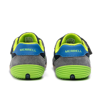 Bare Steps™ A83 Sneaker - Little Kid Navy/Green