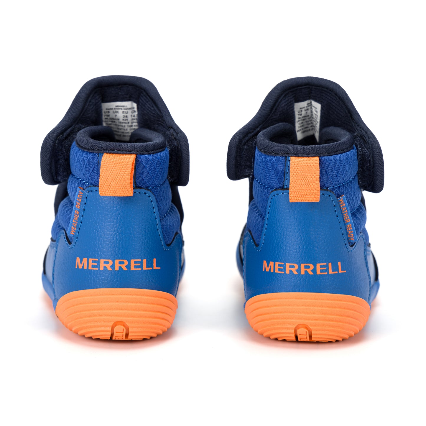 Barestep Snowday Boot - Little Kid Blue Orange