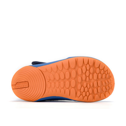 Barestep Snowday Boot - Little Kid Blue Orange