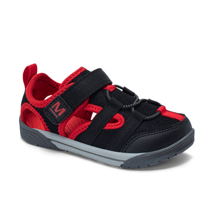 Bolton Sneaker - Little Kid Black/Red