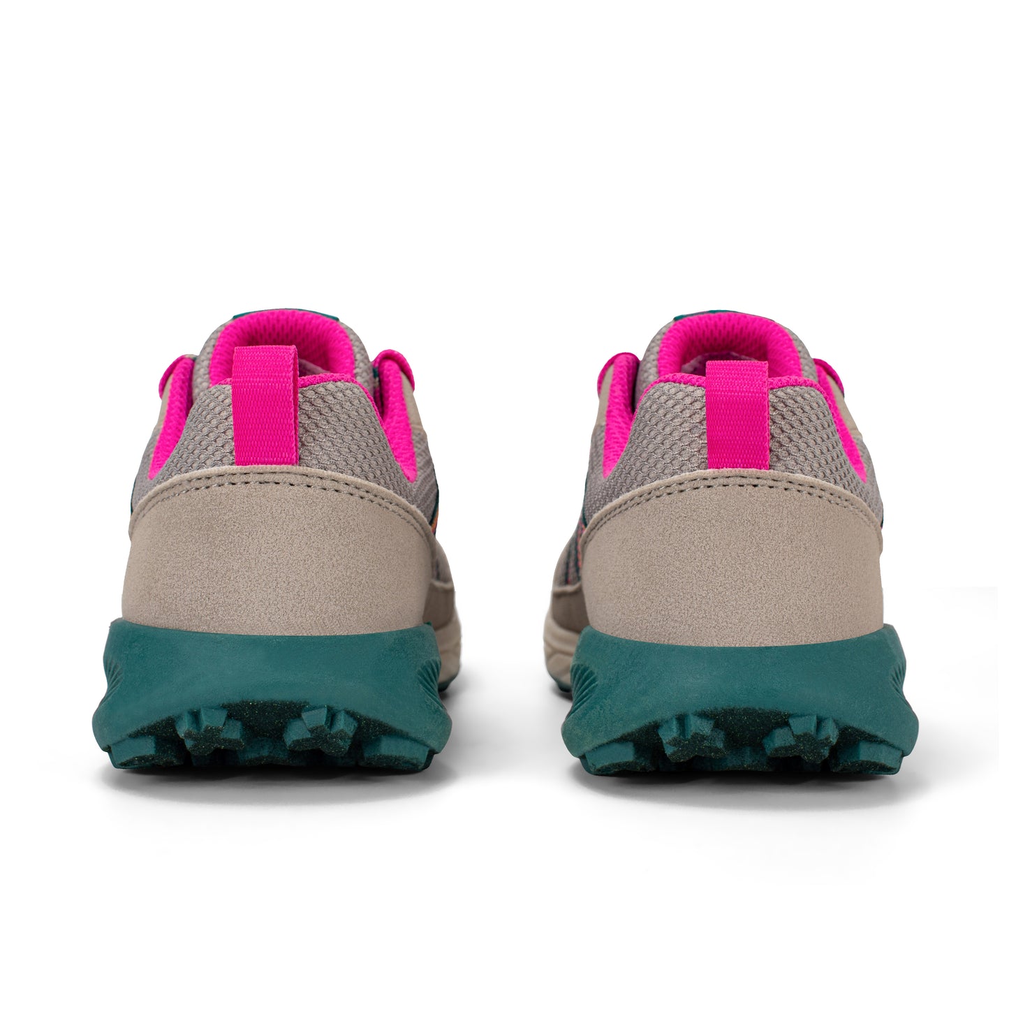 Copter Trek Sneaker - Big Kid Khaki Fuchsia