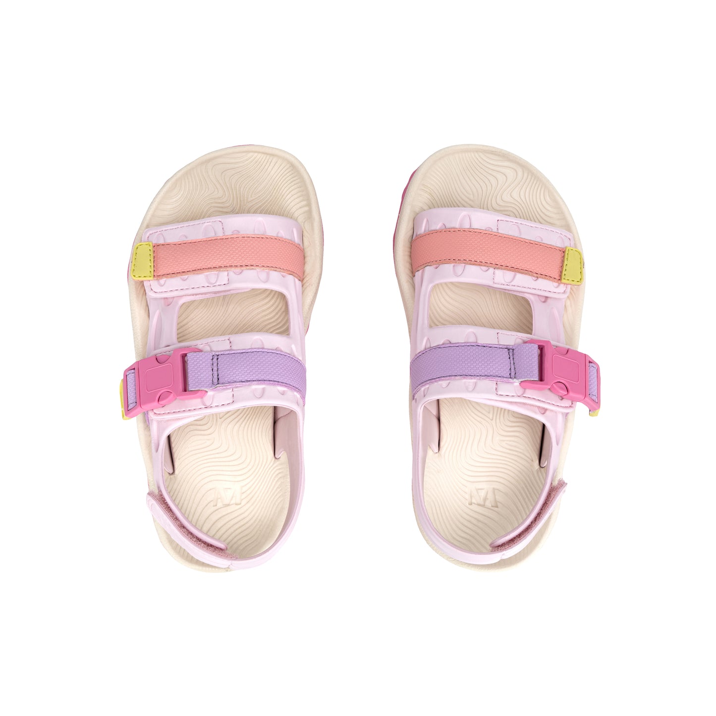 Hut Ultra Sandal - Big Kid Pink/Rainbow