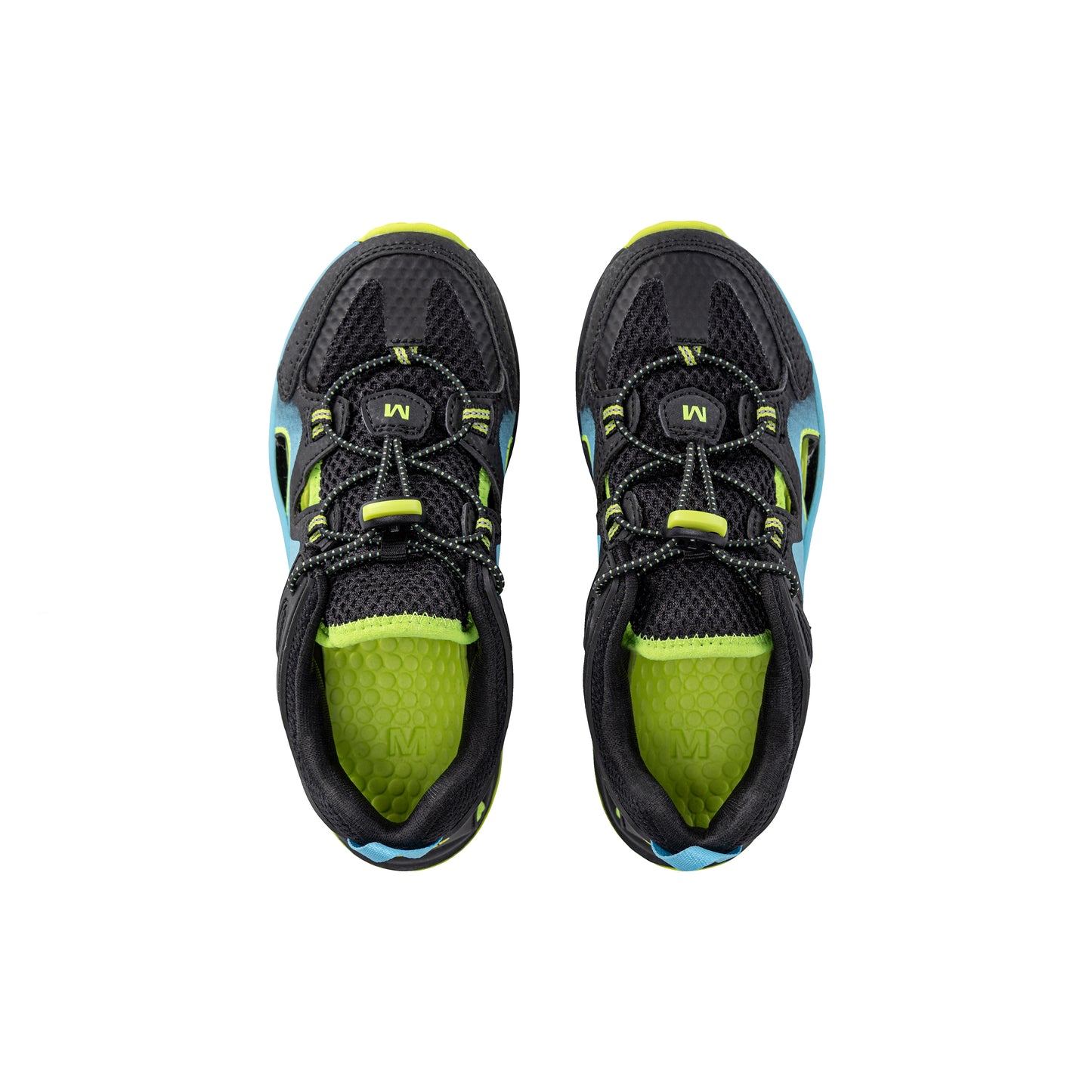 Hydro Force Sneaker - Big Kid Black/Blue/Lime