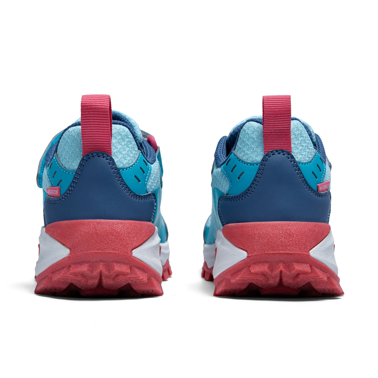 Moab Speed 2 Low Waterproof Sneaker - Big Kid Turq/Coral