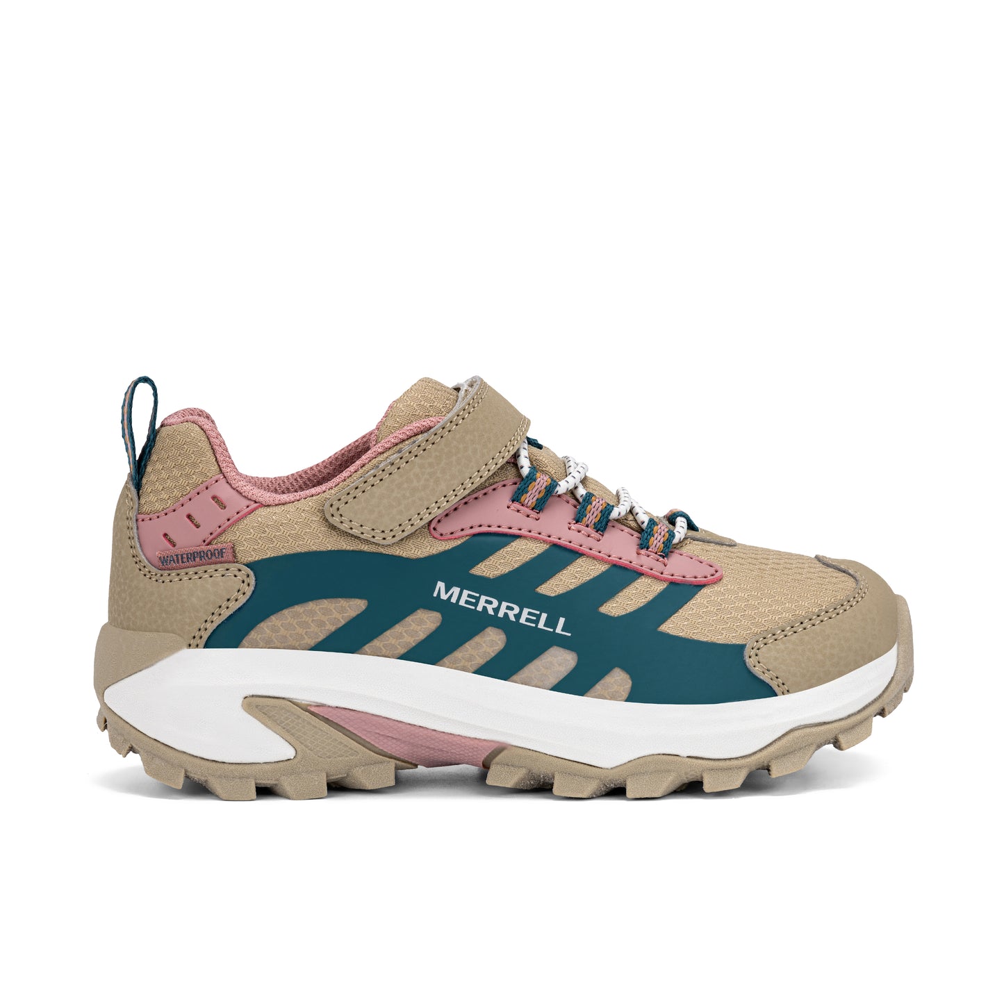 Moab Speed 2 Low AC Sneaker - Big Kid Tan Pink