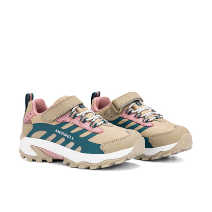 Moab Speed 2 Low AC Sneaker - Big Kid Tan Pink