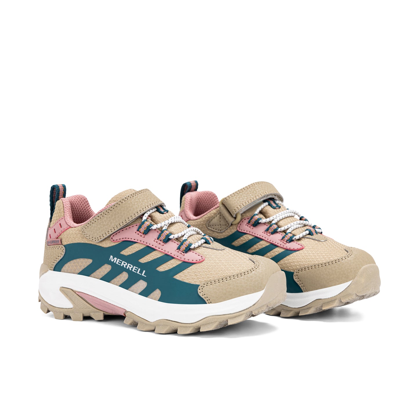Moab Speed 2 Low AC Sneaker - Big Kid Tan Pink