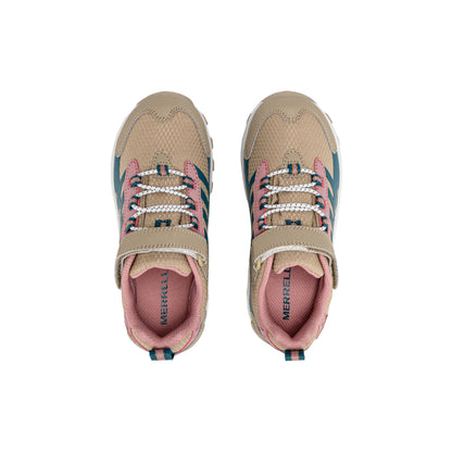 Moab Speed 2 Low AC Sneaker - Big Kid Tan Pink