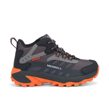 Moab Speed 2 Mid Sneaker - Big Kid Gunsmoke Orange