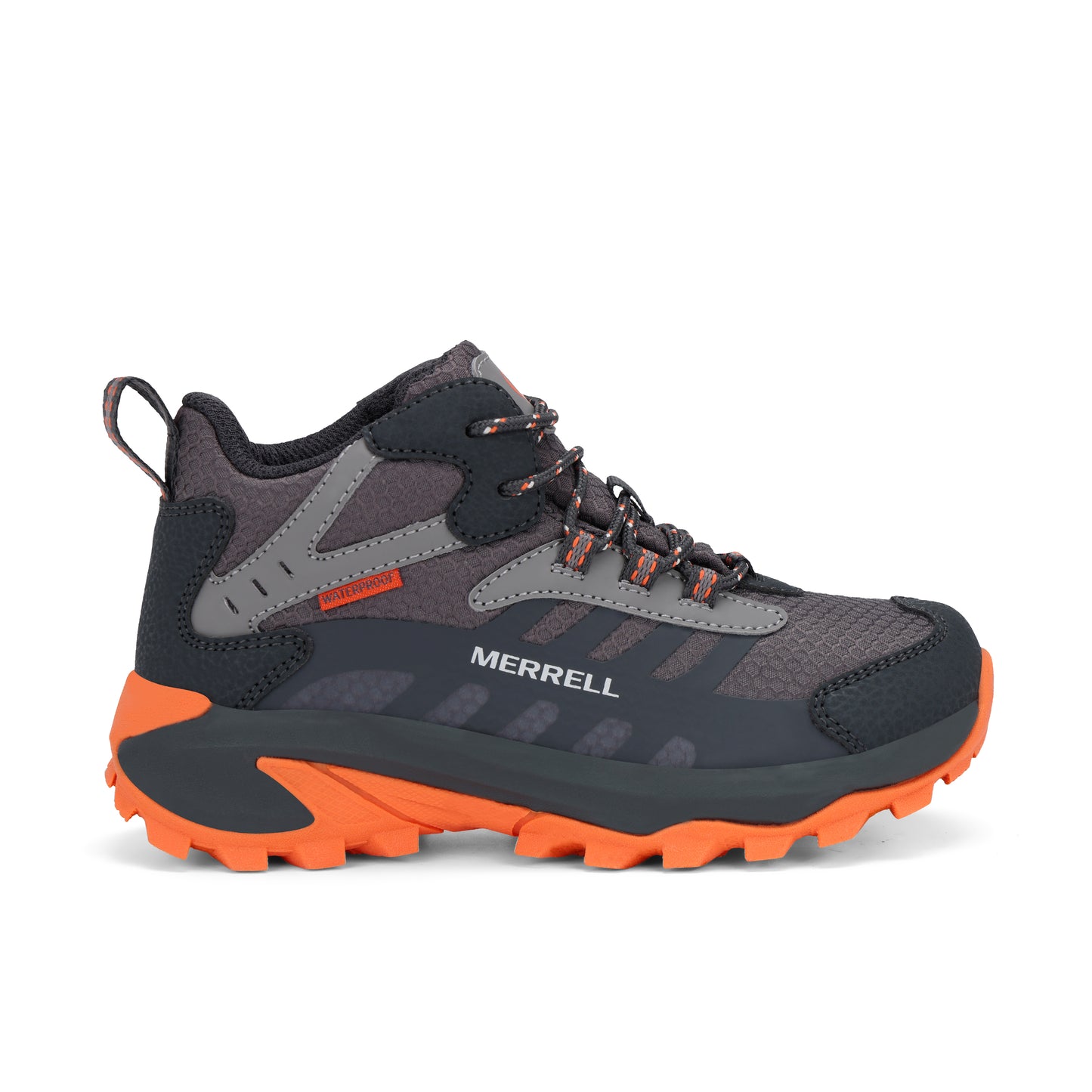Moab Speed 2 Mid Sneaker - Big Kid Gunsmoke Orange