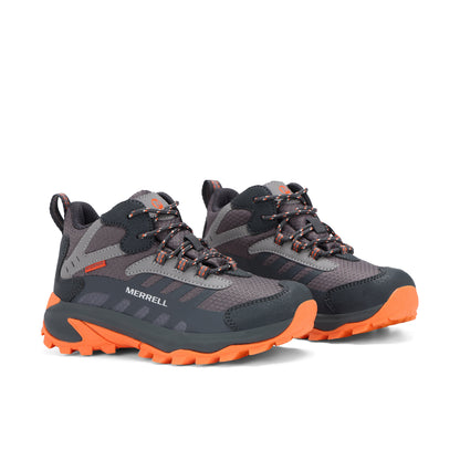 Moab Speed 2 Mid Sneaker - Big Kid Gunsmoke Orange