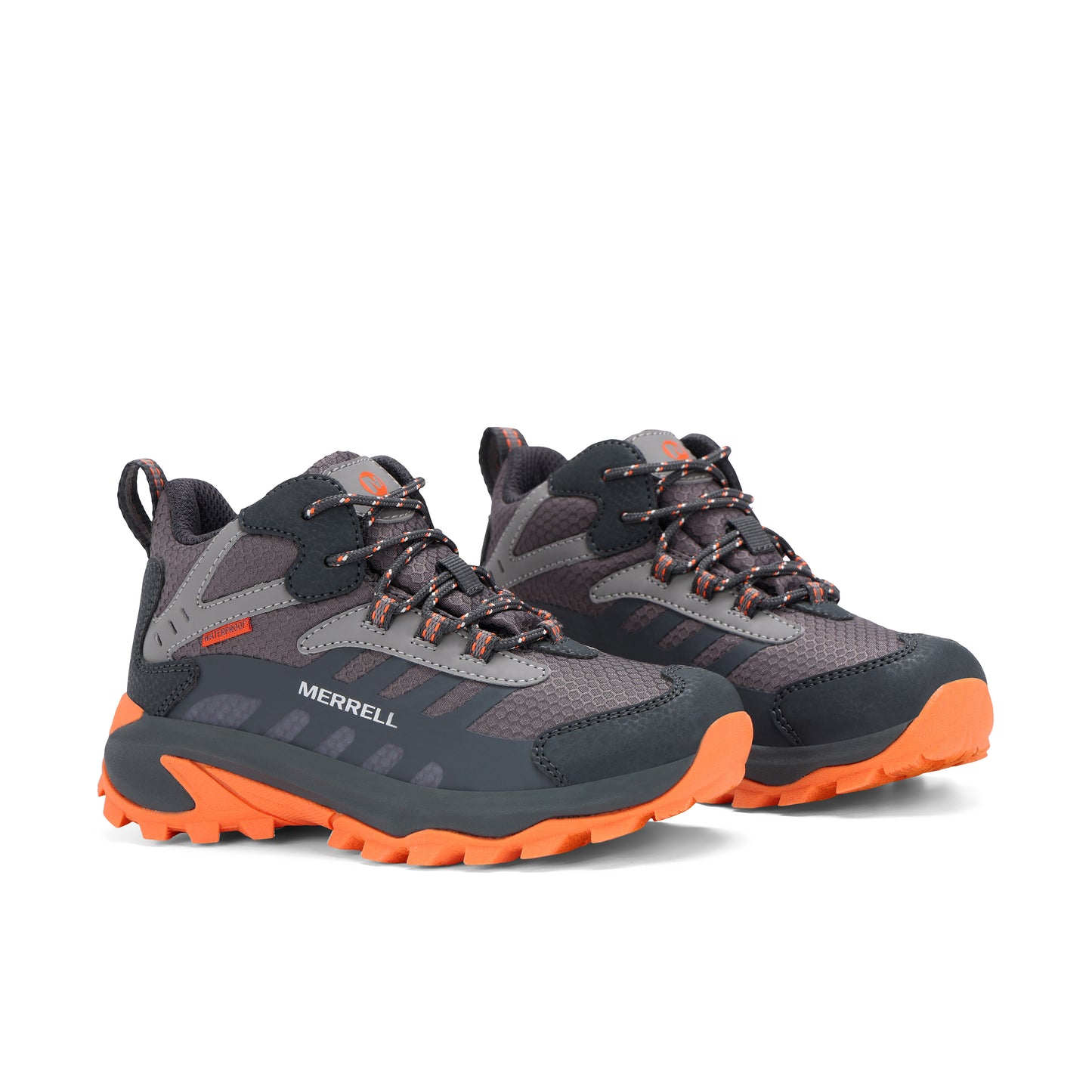Moab Speed 2 Mid Sneaker - Big Kid Gunsmoke Orange
